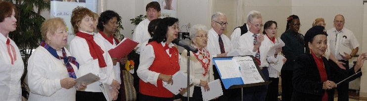 Senior Center Chorus - Photo by Mimi Katz